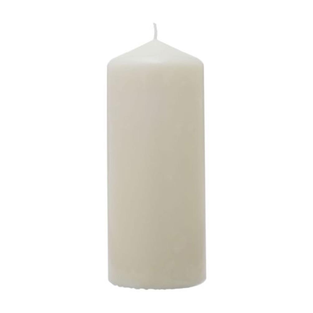 Price's Ivory Pillar Candle 15cm Extra Image 1